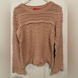 Womens blush sweater